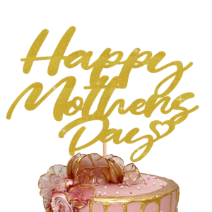 happy mothers day cake topper icon