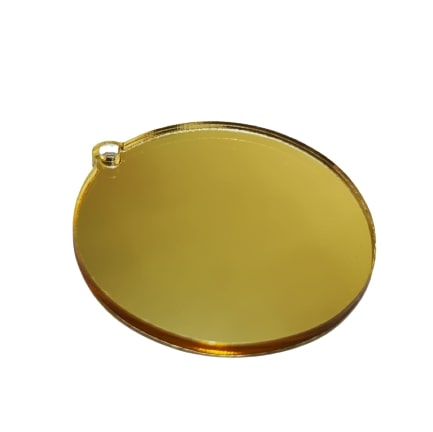 Gold Acrylic Disk